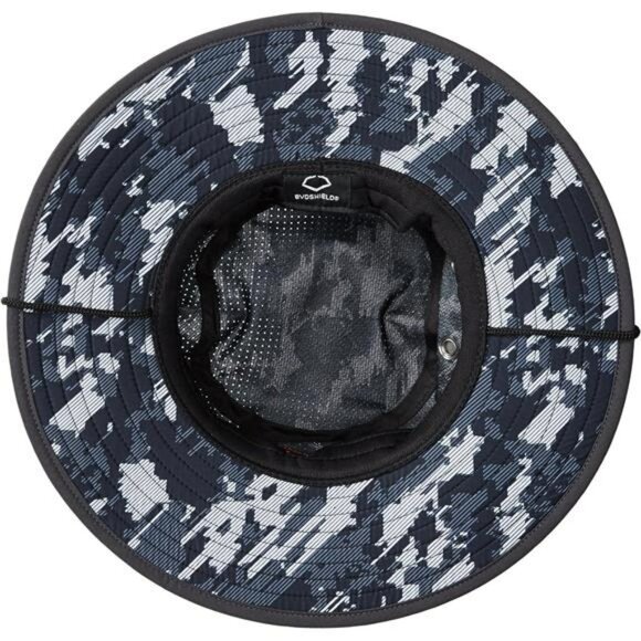 Wide Brim Bucket Hat Sun Protection Adjustable Strap One Size Outdoor Cap - Picture 3 of 7